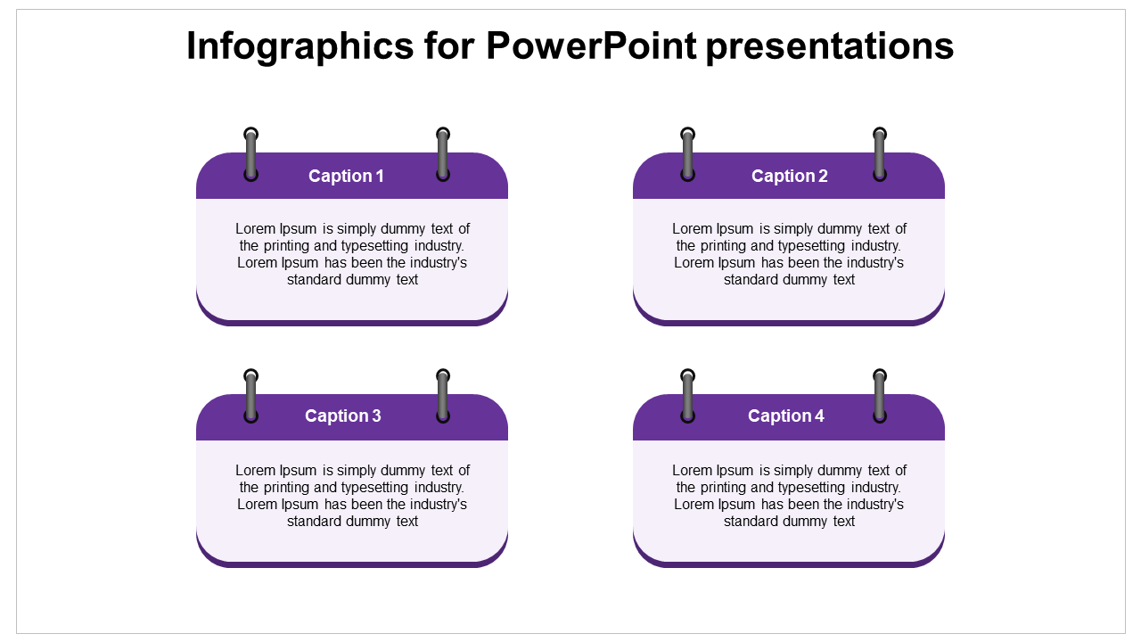 infographic for powerpoint presentation-purple